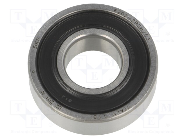 Bearing: single row deep groove ball; Øint: 15mm; Øout: 35mm