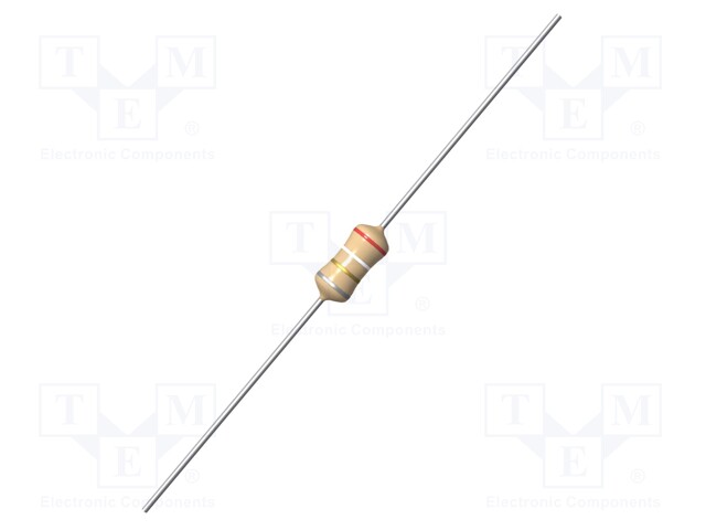 Inductor: wire; THT; 18000uH; 0.04A; 120Ω; Ø5.8x12.8mm; ±5%; Q: 50