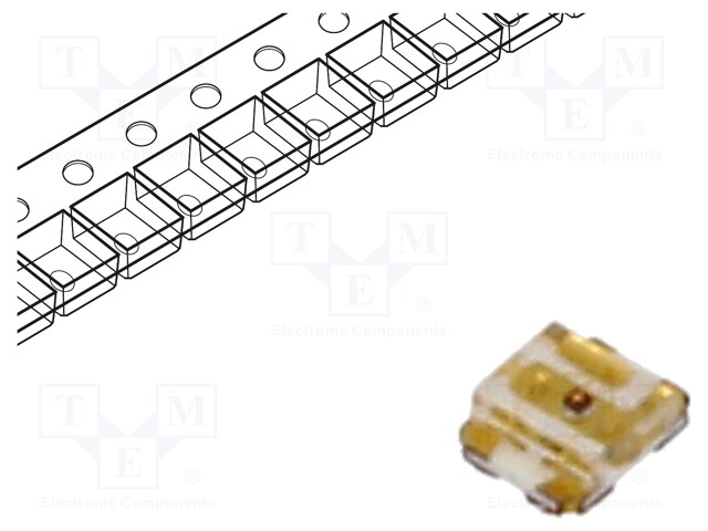 LED; SMD; 1612; red,blue,green; 50÷90mcd,70÷150mcd,70÷180mcd