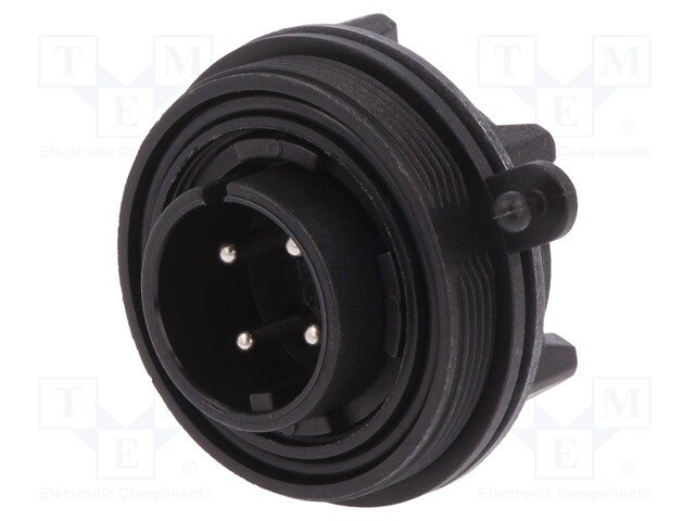 Connector: circular; socket; male; PIN: 4; Buccaneer Standard; IP68