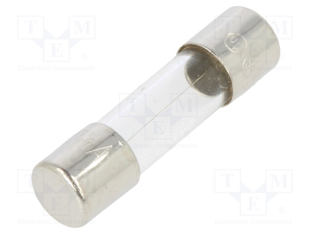 Fuse: fuse; 500mA; 250VAC; glass; 20x5.2mm; bulk