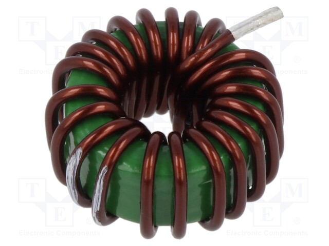 Inductor: wire; THT; 20uH; 10A; 13uΩ; -25÷105°C