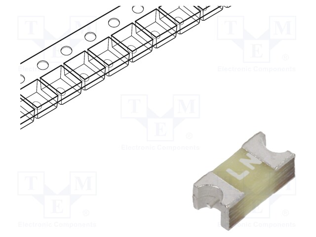 Fuse: fuse; quick blow; 2A; 125V; SMD; Case: 1206; 471