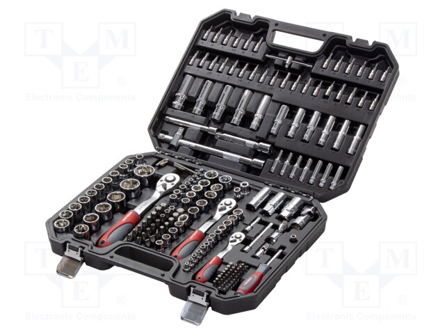 Wrenches set; 6-angles,socket spanner; 179pcs.