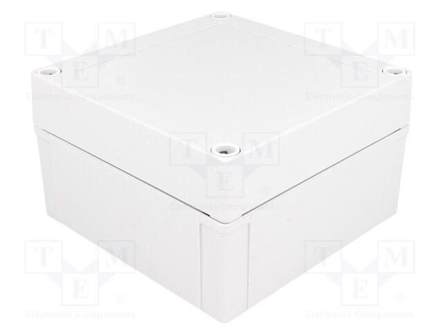 Enclosure: multipurpose; X: 130mm; Y: 130mm; Z: 75mm; MNX; ABS; grey