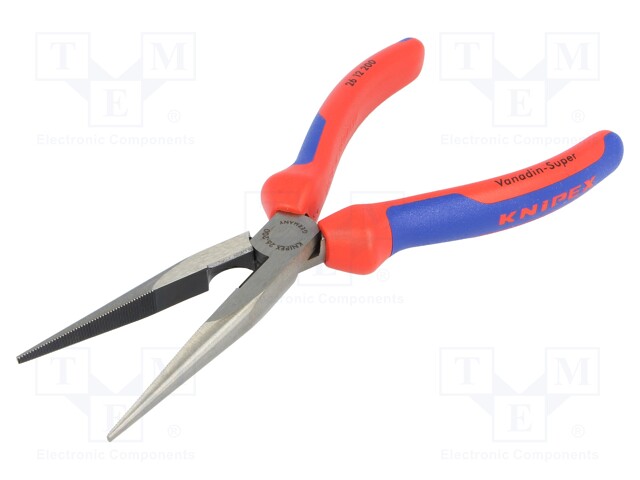 Pliers; ergonomic two-component handles,polished head; 200mm