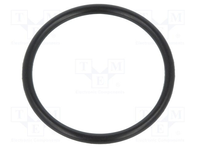 O-ring gasket; NBR; D: 1.5mm; Øint: 19mm; black; -30÷100°C