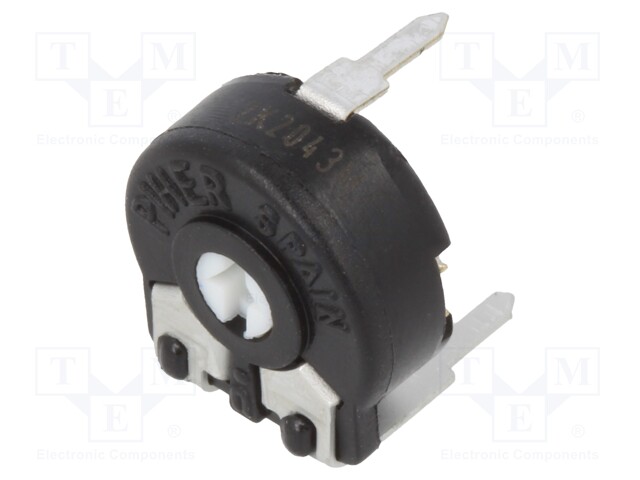 Potentiometer: mounting; single turn,horizontal; 2.2kΩ; 150mW