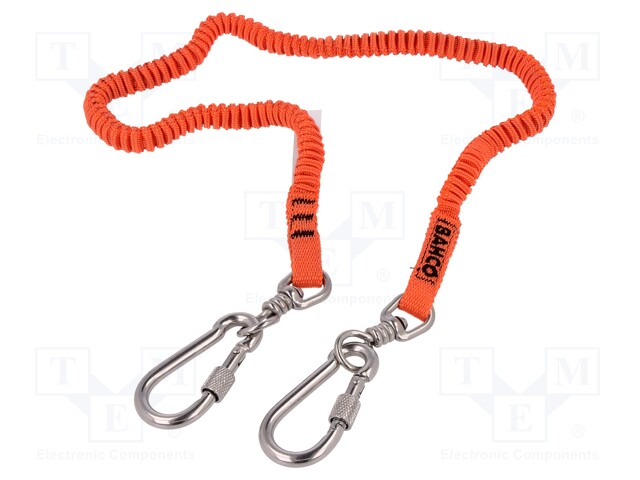 Lanyard; to work at altitude; 0.6m; Load: max.1kg