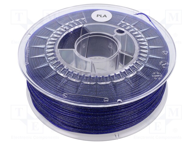 Filament: PLA; Ø: 1.75mm; blue (bright); 200÷235°C; 1kg