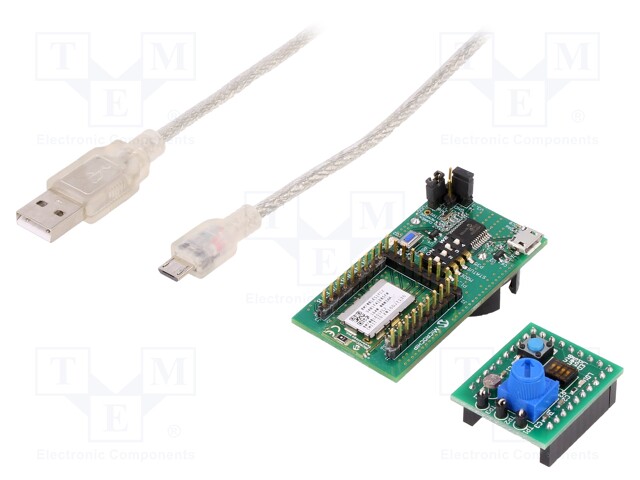 Dev.kit: Bluetooth Low Energy; UART,USB; BM70; USB B micro