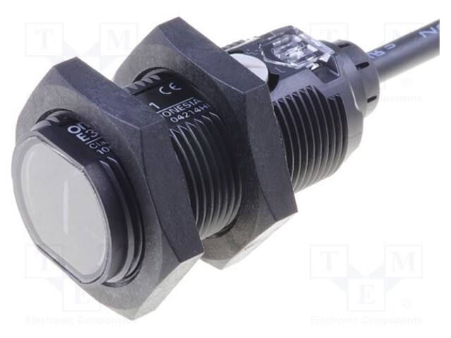 Sensor: photoelectric; straight; Range: 0.1m; NPN; Usup: 10÷30VDC