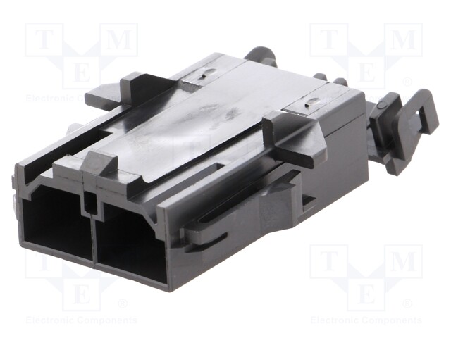 Plug; wire-board; male; Series: Mini-Fit Sr; 10mm; PIN: 2; 600V