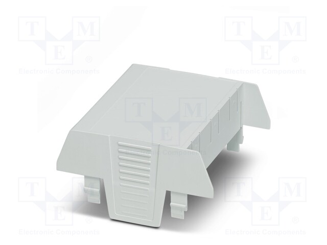 Cover; for enclosures; UL94HB; Series: EH 67,5; Mat: ABS; grey