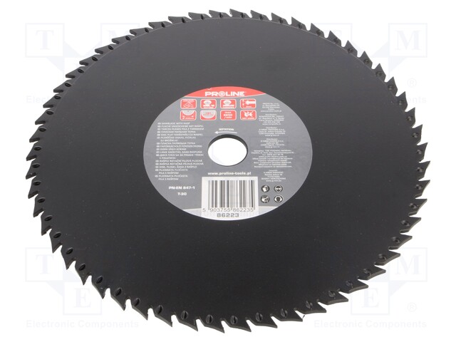 Cutting wheel; Ø: 230mm; with rasp; Ømount.hole: 22.2mm