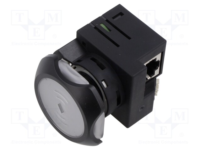 RFID reader; 22mm; KW2D; -25÷55°C; Ø22.5mm; IP65,IP67; 24VDC