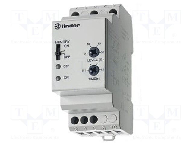 Module: voltage monitoring relay; undervoltage,overvoltage; DIN