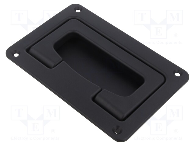 Holder; technopolymer PA; black; L: 116mm; W: 167mm; D: 21mm