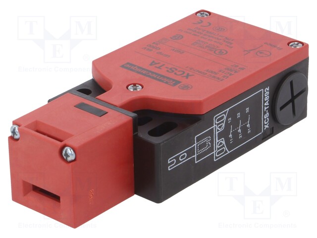 Safety switch: key operated; Series: XCSTA; Contacts: NC + NO x2