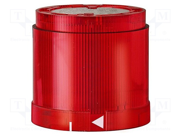 Signaller: lighting; xenon arc lamp; red; Usup: 24VDC; IP54; 125mA