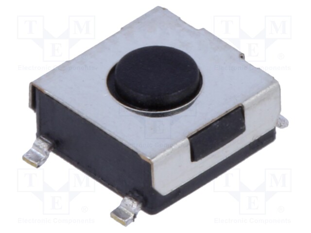 Microswitch TACT; SPST-NO; Pos: 2; 0.05A/24VDC; SMT; none; 1.6N