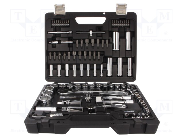 Wrenches set; hex socket,socket spanner; Pcs: 98