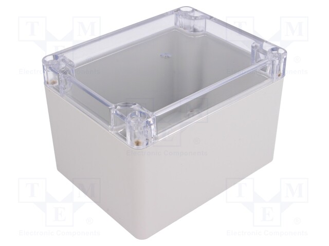 Enclosure: multipurpose; X: 90mm; Y: 115mm; Z: 80mm; polycarbonate