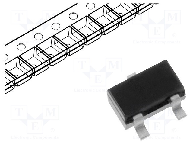 Transistor: N-MOSFET; unipolar; 60V; 0.115A; 0.15W; SOT523