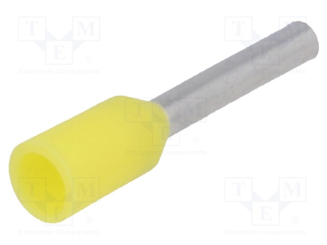 Bootlace ferrule; insulated; copper; Insulation: polypropylene