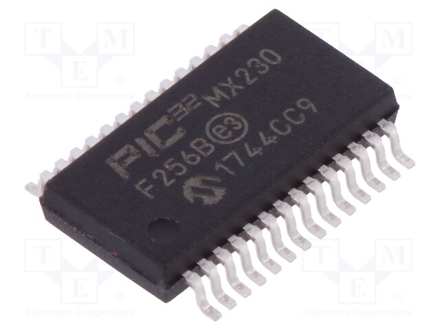 PIC microcontroller; Memory: 256kB; SRAM: 16kB; 2.3÷3.6VDC; SMD