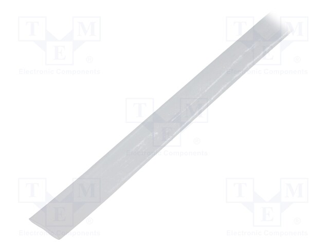 Heat shrink sleeve; flexible; 2: 1; 12.7mm; L: 10m; transparent