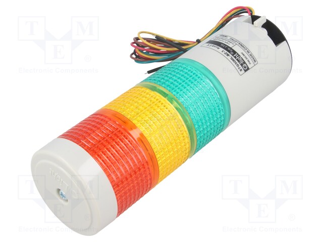 Signaller: signalling column; buzzer,continuous light; LED; IP54