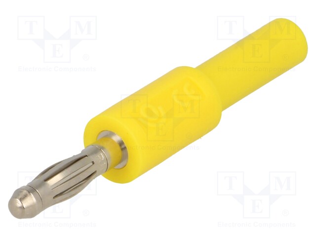 Plug; 4mm banana; banana 4mm socket,banana 4mm plug; 10A; 30VAC