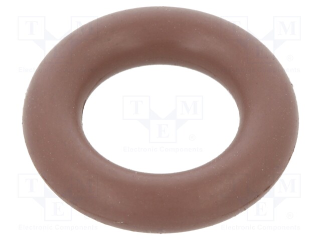 O-ring gasket; FPM; D: 3.5mm; Øint: 9mm; brown; -20÷200°C