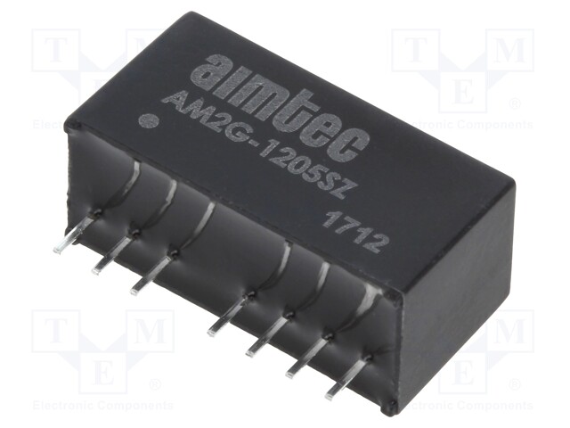 Converter: DC/DC; 2W; Uin: 9÷18V; 5VDC; Iout: 400mA; SIP8; 3.96g