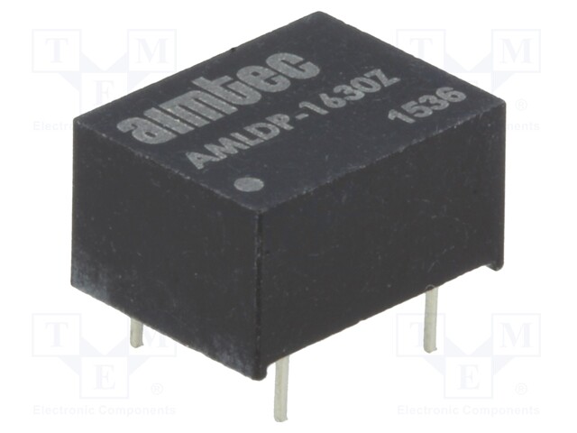 Converter: DC/DC; Uin: 7÷16V; Uout: 2÷14VDC; Iout: 600mA; DIP8; 1.8g