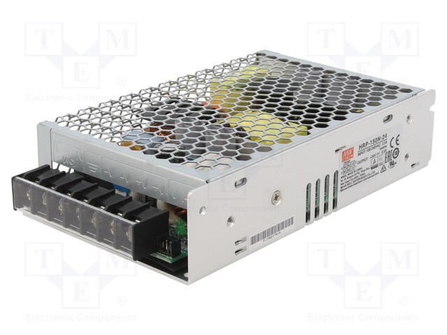Power supply: switched-mode; modular; 156W; 24VDC; 6.5A; OUT: 1