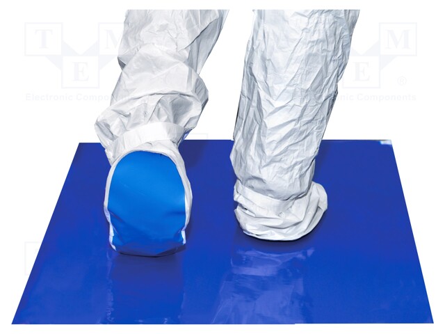 Contamination control mat; self-adhesive; L: 1143mm; W: 458mm