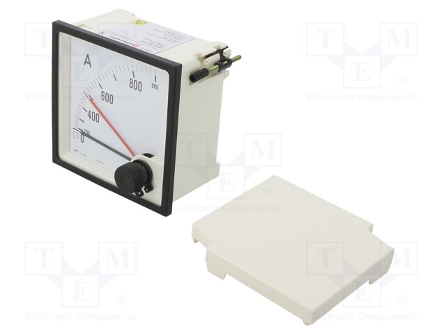 Meter: panel; analogue; 0/750÷900A; True RMS; Iin: 5/6A; Class: 3