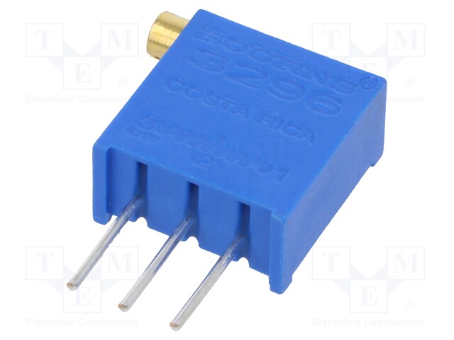 Potentiometer: mounting; 5kΩ; 500mW; THT; ±10%; linear; cermet