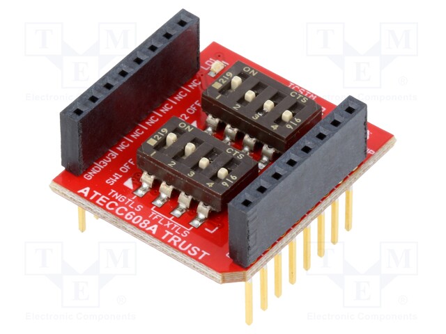 Microchip; mikroBUS connector; Interface: I2C; Comp: ATECC608A