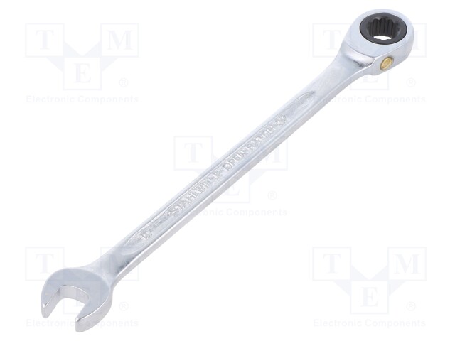 Wrench; combination spanner; 8mm; chromium plated steel; L: 144mm