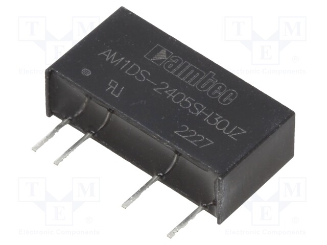 Converter: DC/DC; 1W