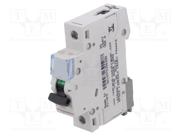 Circuit breaker; 230VAC; Inom: 13A; Poles: 1; DIN; Charact: D; 6kA