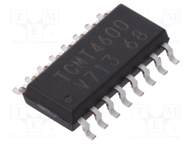 Optocoupler; SMD; Channels: 4; Out: transistor; Uinsul: 3.75kV