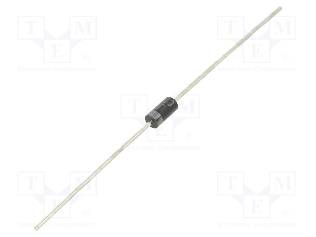 Diode: rectifying; THT; 600V; 1A; Package: Ammo Pack; DO41; 75ns