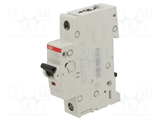 Circuit breaker; 230/400VAC; 32A; Poles: 1; DIN; Charact: K; IP20