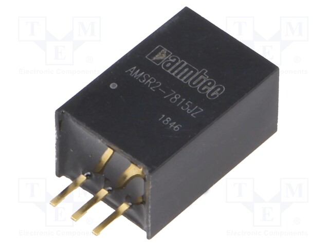 Converter: DC/DC; 30W; Uin: 18÷36V; Uout: 15VDC; Iout: 2A; SIP3; 3.8g