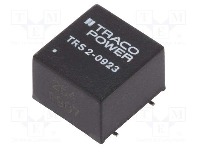 Converter: DC/DC; 2W; Uin: 4.5÷13.2V; Uout: 15VDC; Uout2: -15VDC