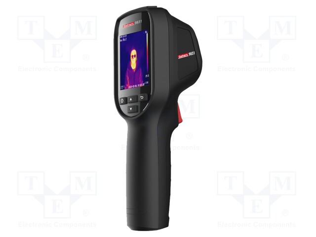 Infrared camera; Display: LCD 2,4" (320x240); Accur: ±2% or ±2°C